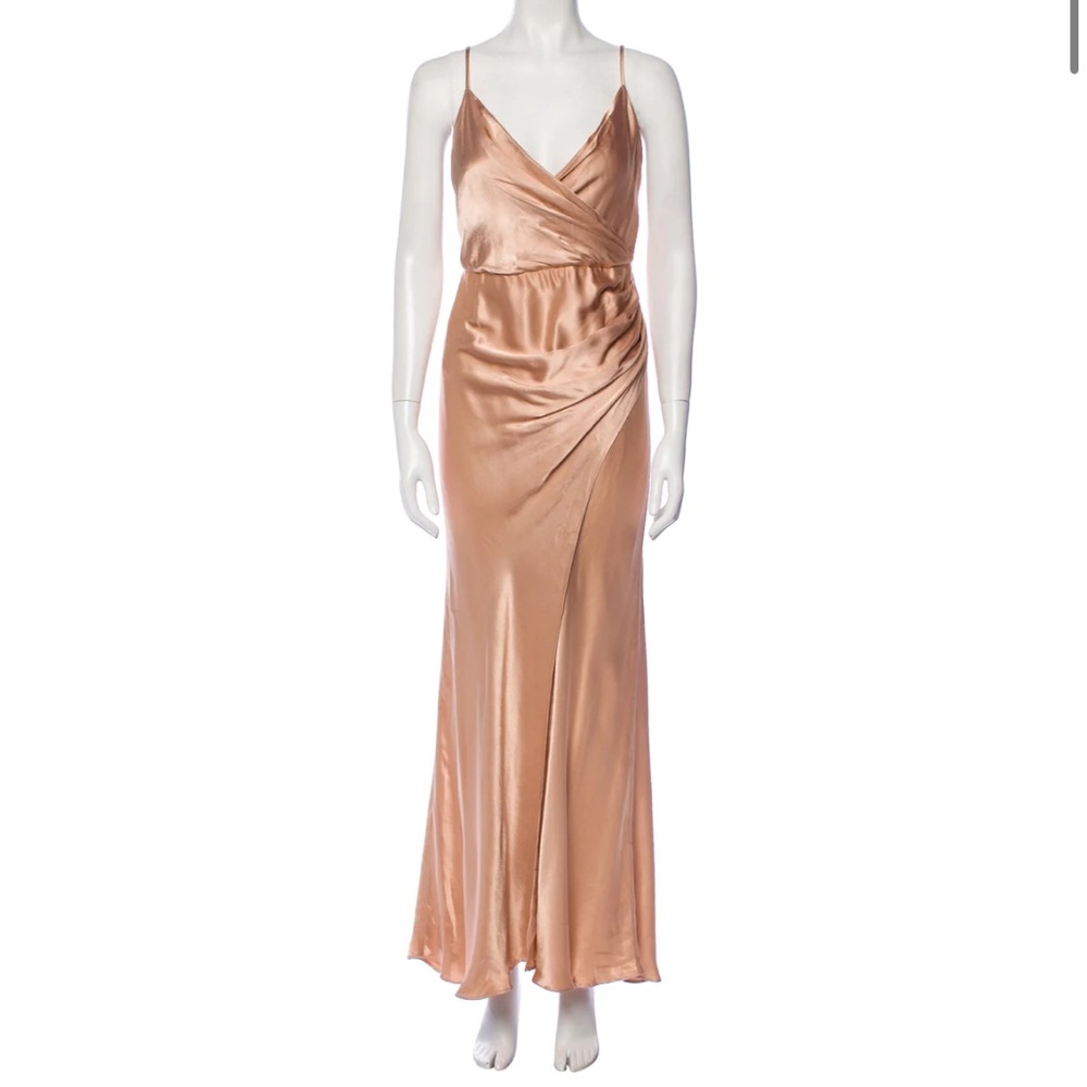 Shona joy v-neck long dress